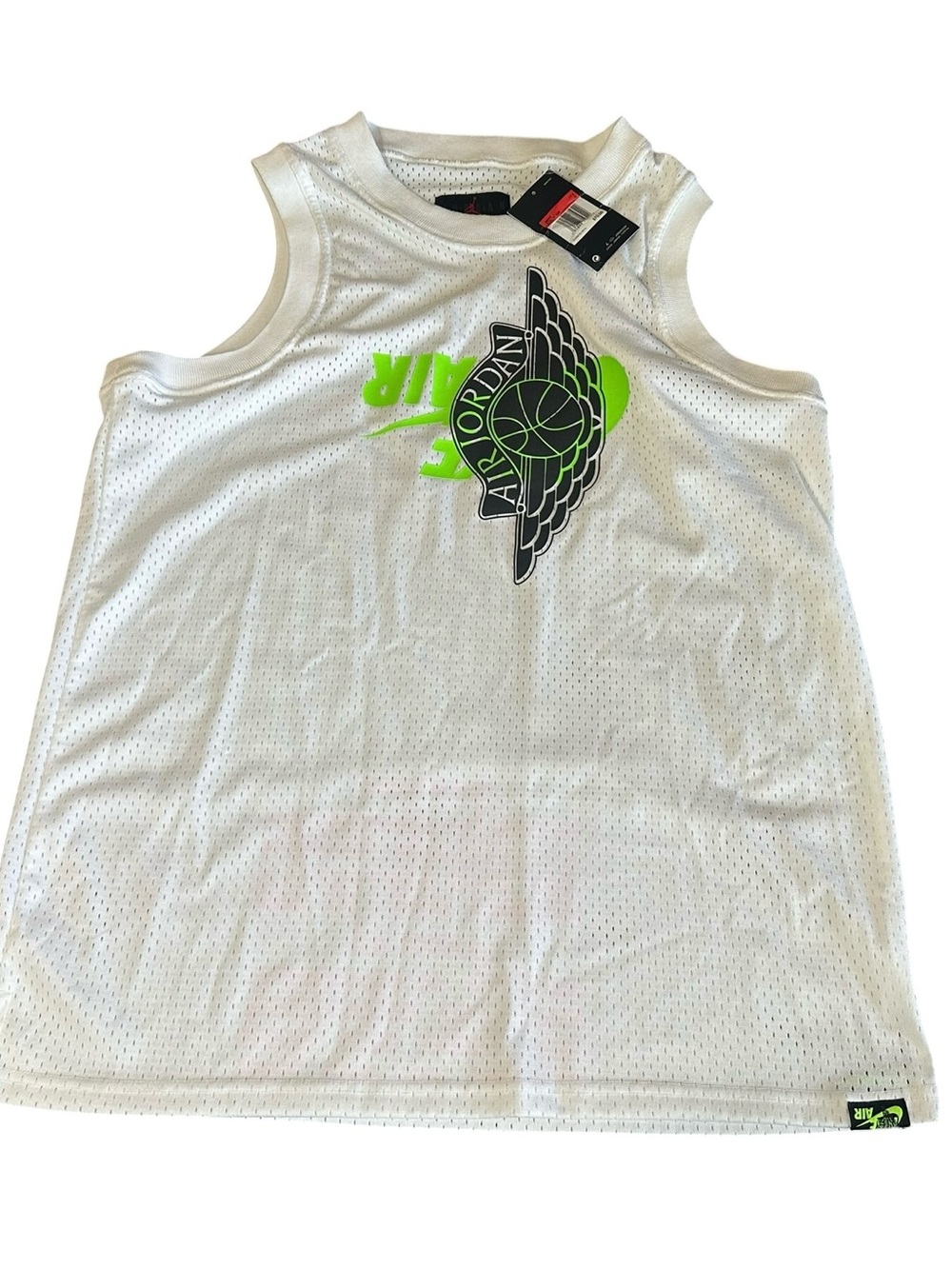 NWT Nike Men Air Jumpman Jordan Mesh Jersey Tank top Sz Large